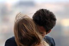 Svátek Valentýn dva milenci