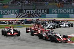 Start Velké ceny Malajsie