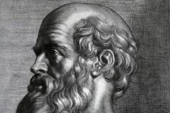 Hippokrates jak ho viděl Peter Paul Rubens.