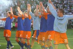 Radost fotbalistů Baníku