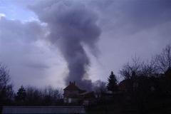 Výbuch v Novákách