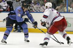 Atlanta vs. NY Rangers