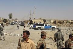 Irák výbuch vesnice