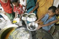 Záplavy v bangladéšské Dhace