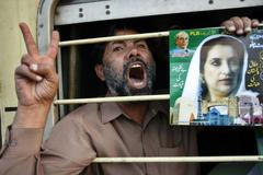 Pákistán Bhuttová návrat