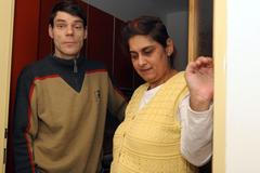 Anna a František po půl roce z ústavu