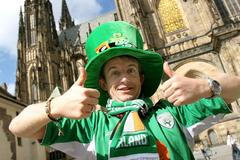 Irští fanoušci v Praze