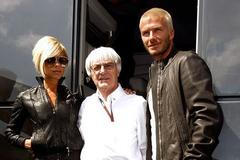 Bernie Ecclestone, Victoria a David Beckhamovi