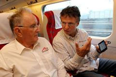 Jan Lammers (vpravo) a John Watson