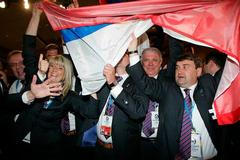 Ruská olympijská radost