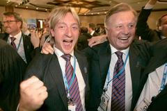 Jevgenij Pljuščenko slaví