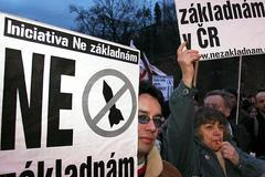 Protestní akce proti americké radarové základně