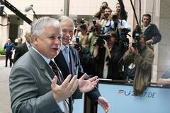 Polský prezident na summitu EU