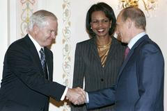 Gates, Rice, Putin