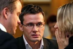 Ondřej Liška, Martin Bursík a Kateřina Jacques