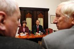 Jan Švejnar v Senátu