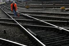 Německé vlaky se zastavily