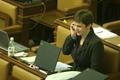 Věra Jakubková v poslanecké lavici