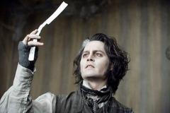 Johnny Depp ve filmu Sweeney Todd