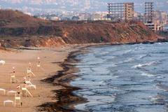 Libanon ekologie olejová skvrna