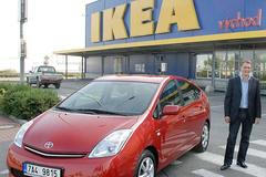 IKEA a hybridní auto