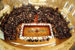 Konference Fórum 2000: velký sál na Žofíně