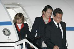 Sarko a španělské letušky