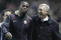Alex Ferguson a Louis Saha