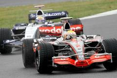 Lewis Hamilton, McLaren a Nico Rosberg, Williams