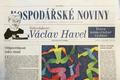 Hospodářské noviny - Václav Havel šéfredaktorem