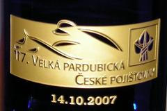 Detail trofeje pro vítěze Velké pardubické