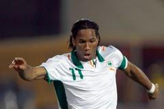 Didier Drogba v dresu Pobřeží slonoviny