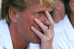 Zbyněk Busta na lavičce Bohemians 1905