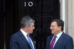 Brown a Barroso v Downing Street