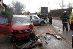 Dopravní nehoda ve Výšince