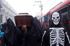 Protesty v Guatemale