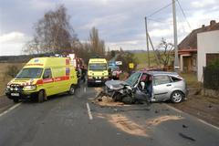 Dopravní nehoda ve Výšince