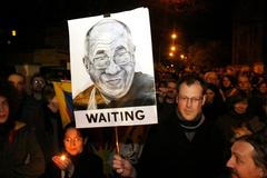 Demonstrace na podporu Tibetu