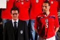 Fabio Capello, nový manažer Anglie, a stoper Rio Ferdinand
