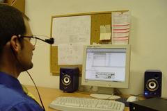 Počítač ovládaný očima