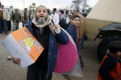 Pád zdi v pásmu Gazy