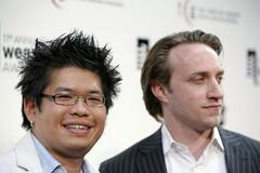 Webby awards, zakladatelé YouTube Steve Chen a Chad Hurley