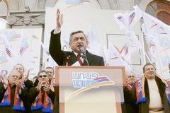 Volby v Arménii: Sarkisjan