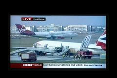 Letecké neštěstí na letišti Heathrow