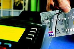 Platba kartou - terminál