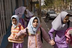 íránské školačky