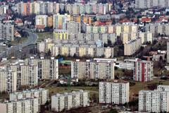 Paneláky na Praze 4.