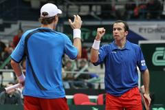 Tomáš Berdych a Radek Štěpánek