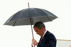 prezident Bush na Blízkém východě