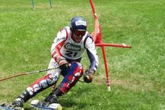 Travní lyžař Jan Němec